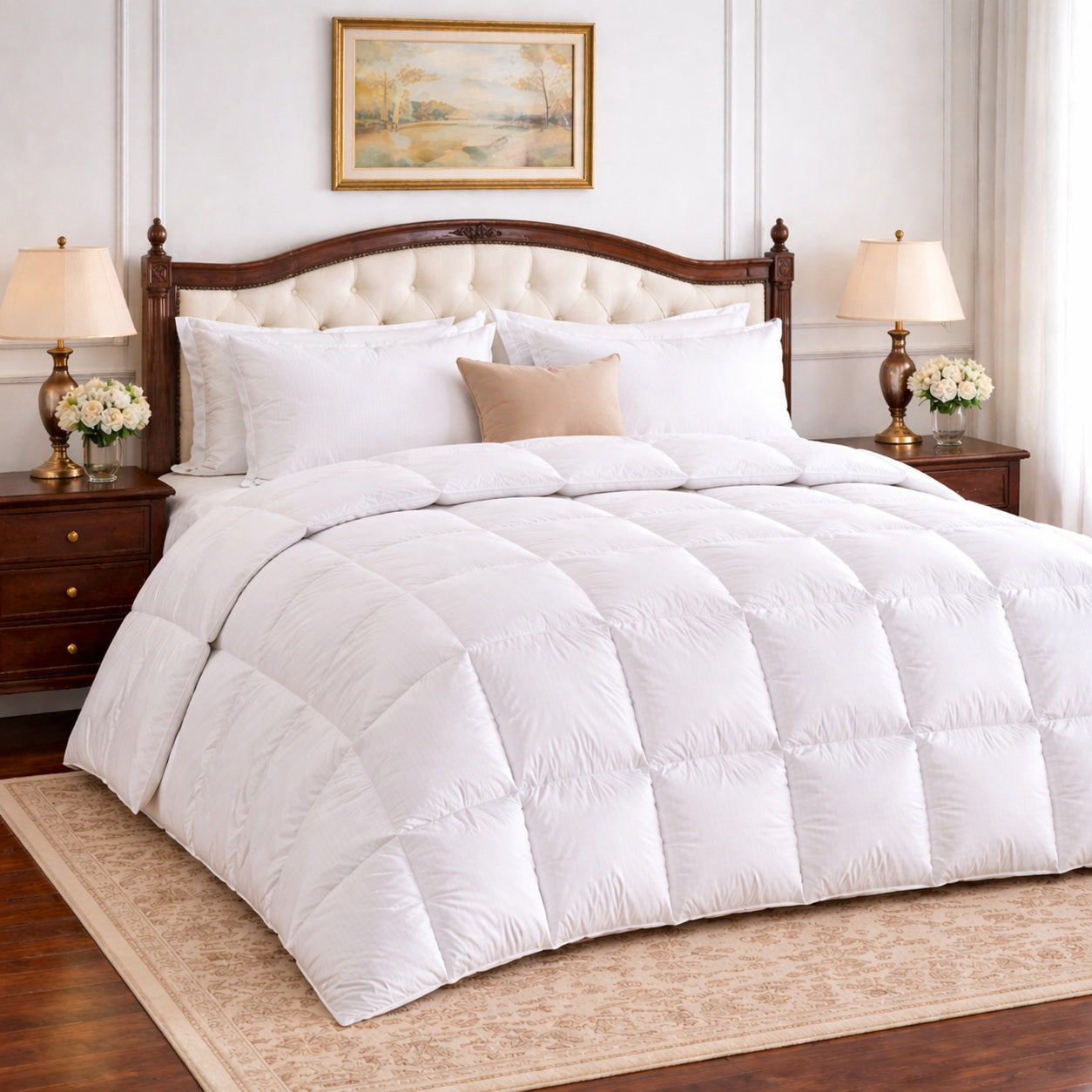 Royal Egyptian Bedding Goose Down Comforter