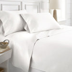 1200 Thread Count Egyptian Cotton Solid White Sheets