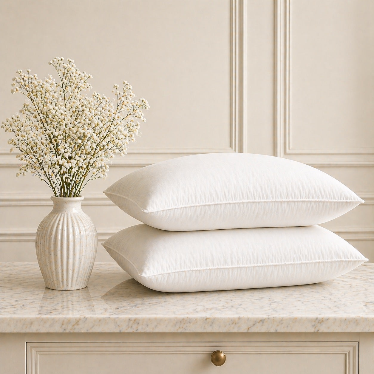Down Alternative Standard/Queen Pillow Set of 2 (pair)