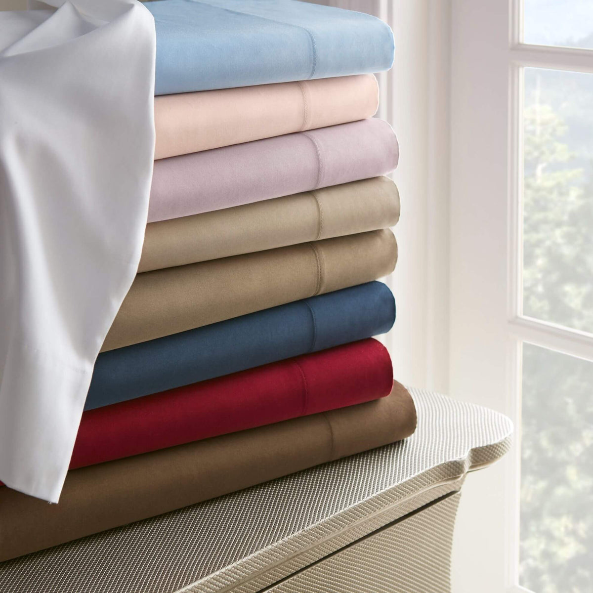 1200 Thread Count 100% Egyptian Cotton Solid Duvet Cover Set