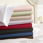 1500 Thread Count 100% Egyptian Cotton Stripe Sheets