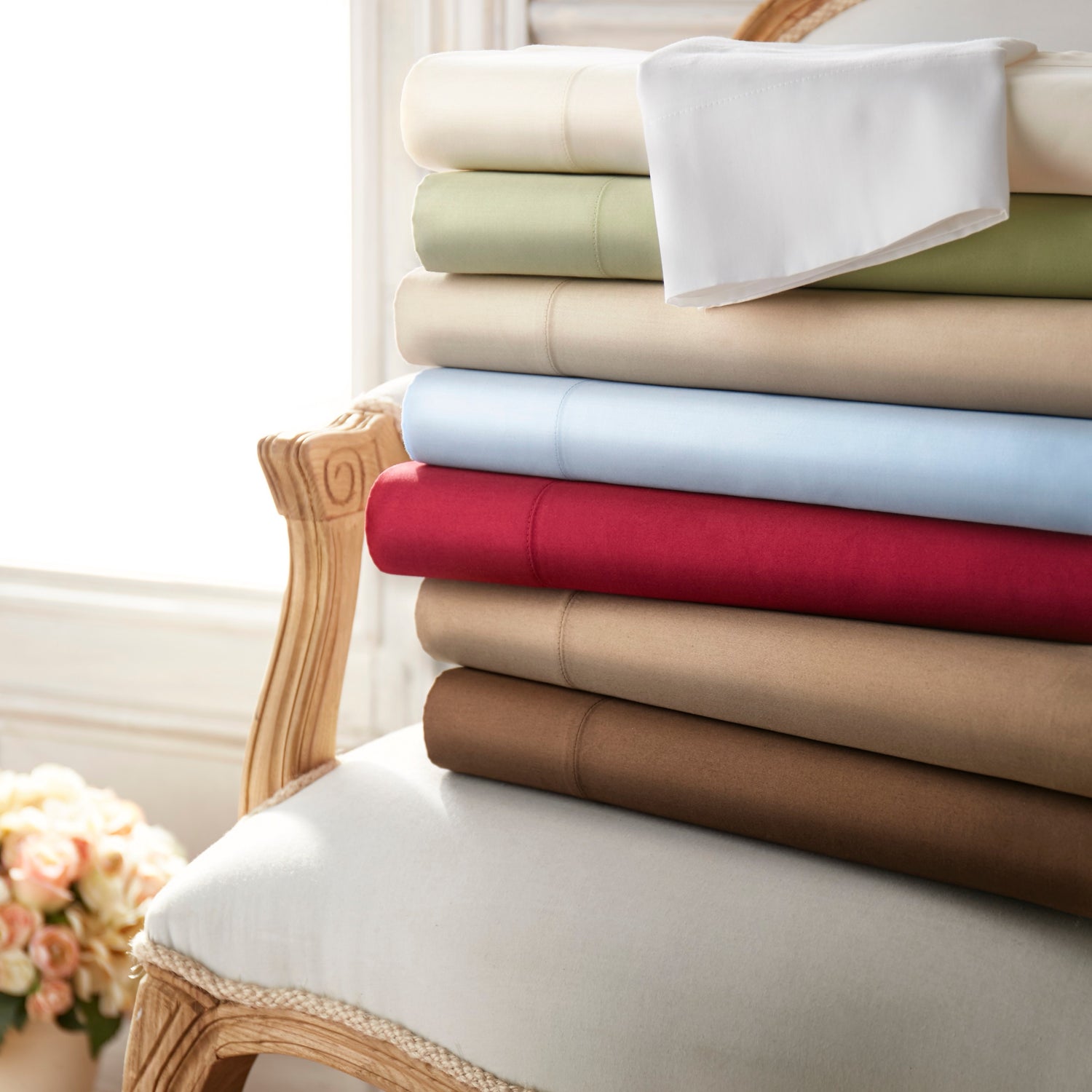 Split King 600 Thread Count Egyptian Cotton Sheets