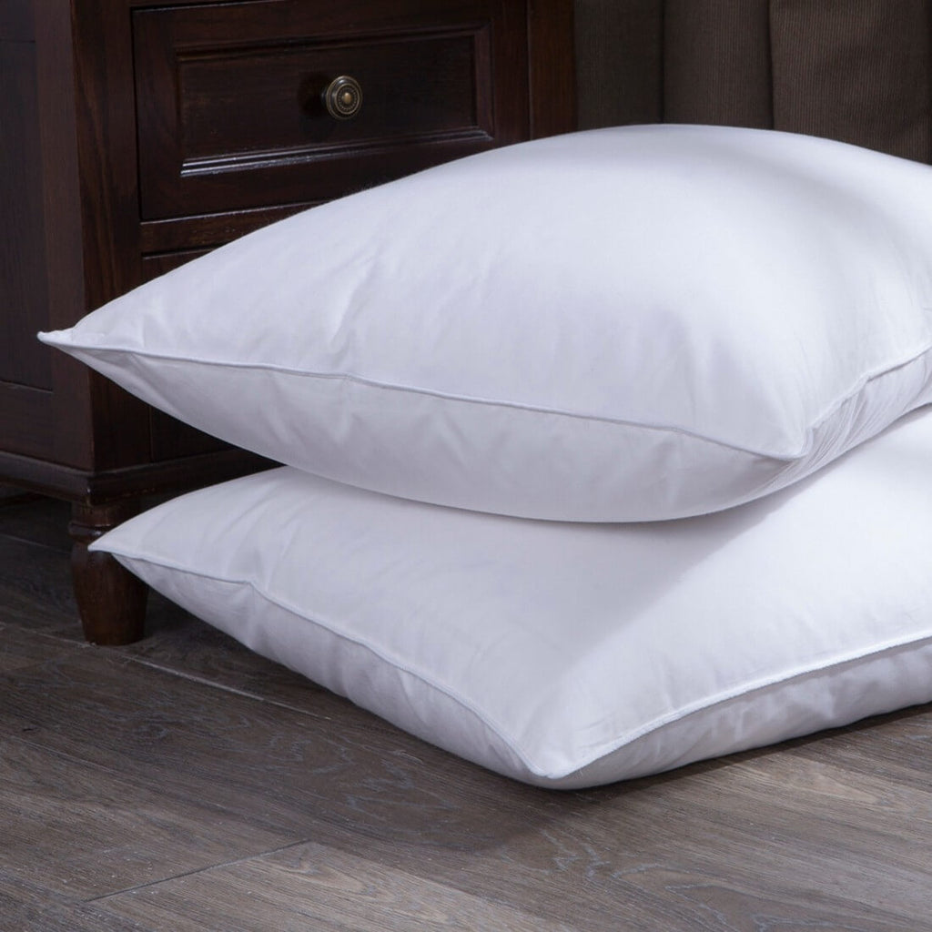Down Alternative Standard Queen Pillow Set of 2 pair
