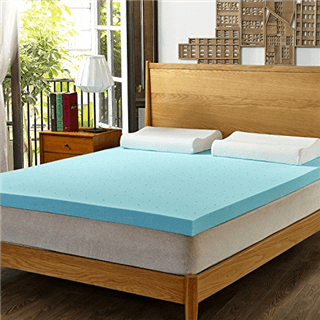 Gel Memory Foam Mattress Topper - 4 Inches